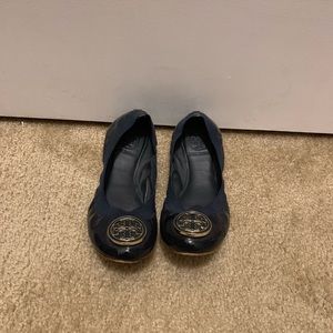 Tory Burch Caroline Patent Leather Flats